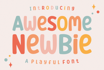 Awesome Newbie Font: a Beginner-Friendly Design Resource